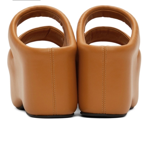 Simon Miller Orange Platform Sandals - Picture 2 of 8